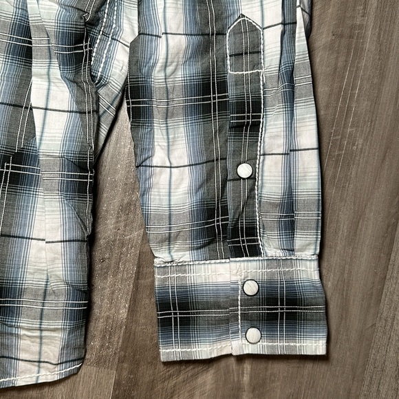 Rafter-C Cowboy Collection Western Long Sleeve Pearl Snap Button Shirt - 2XL - Picture 4 of 7